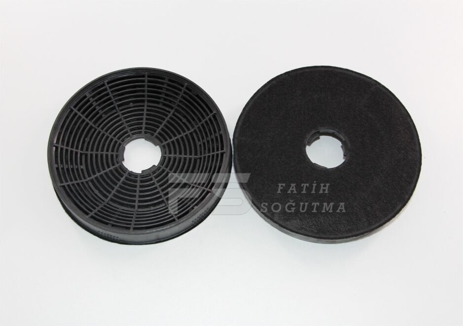 Kömürlü Karbon Filtre Tk. 2'Lİ  Üniversal 16 cm
