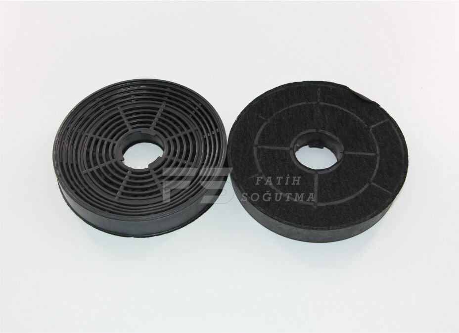 Kömürlü Karbon Filtre Tk. 2'Lİ  Üniversal  - 1004 14 cm