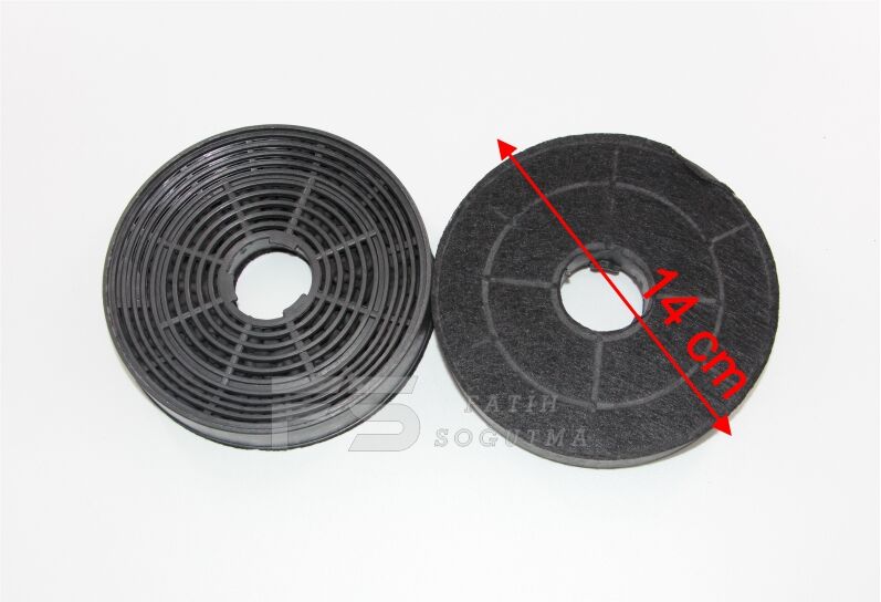 Karbon Filtre Tk. 2'Lİ  Üniversal  - 1004 14 cm