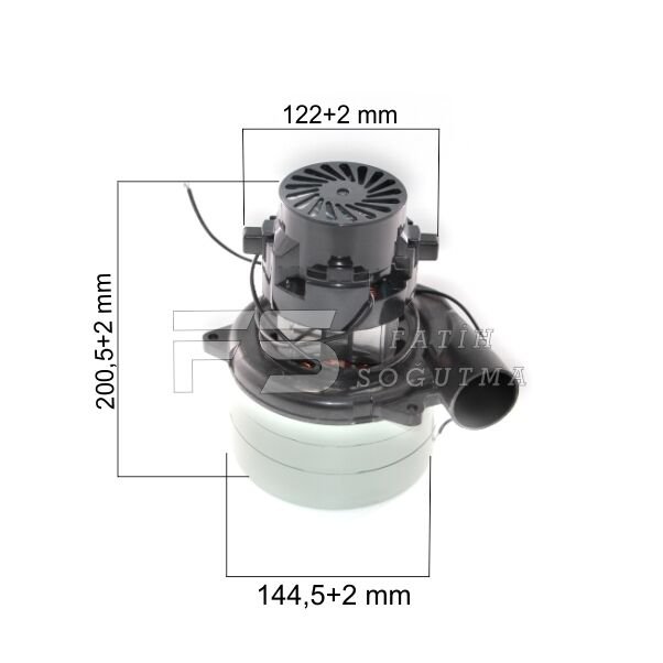 BT 73 Eksozlu 3 Fanlı 24V   BAKIR