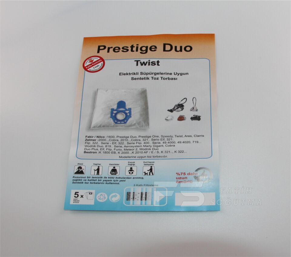 Fakir Prestige DUO SMS FERSAN 5 li
