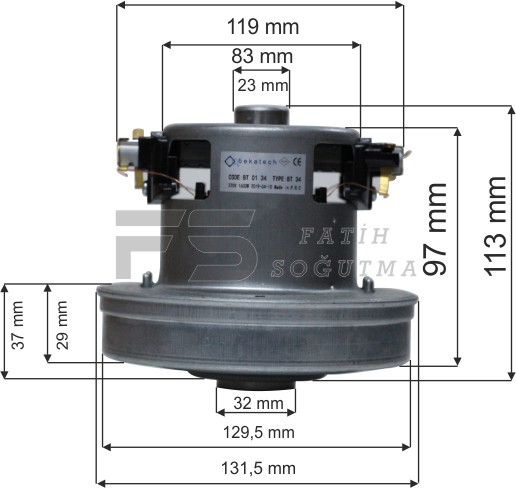 BT 34 Beko Çıkıntılı