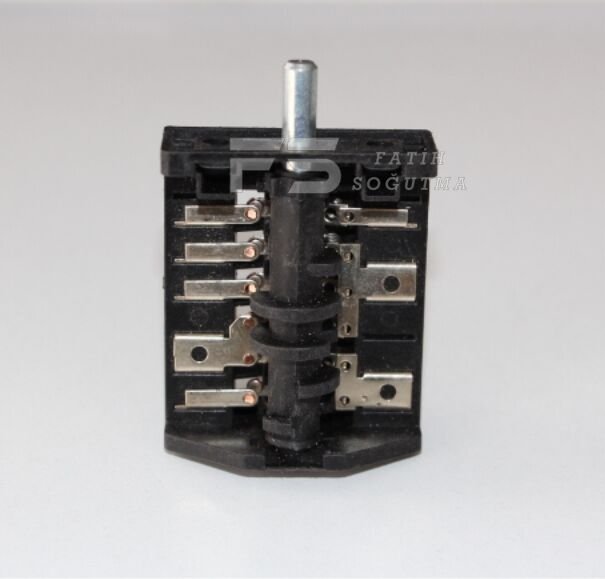Fırın Komütatör 5+6 SİYAH - 2132A