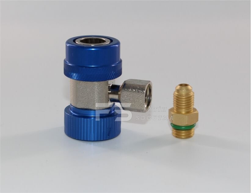 Araç Gaz Soketi Vanalı QC-LM MAVİ ARTİKO  tek