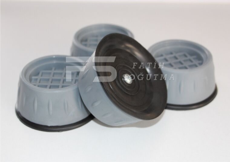 Titreşim Önleyici Ayak Tk. GRİ - SİYAH VAKUMLU