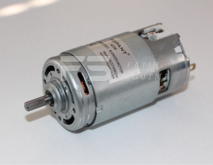 BLENDER MOTOR  (YUVARLAK MİL)