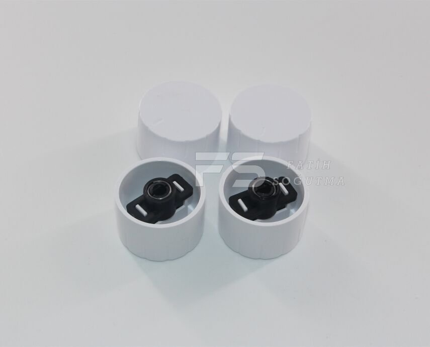 Ocak Düğme tk. üniversal - ank BEYAZ