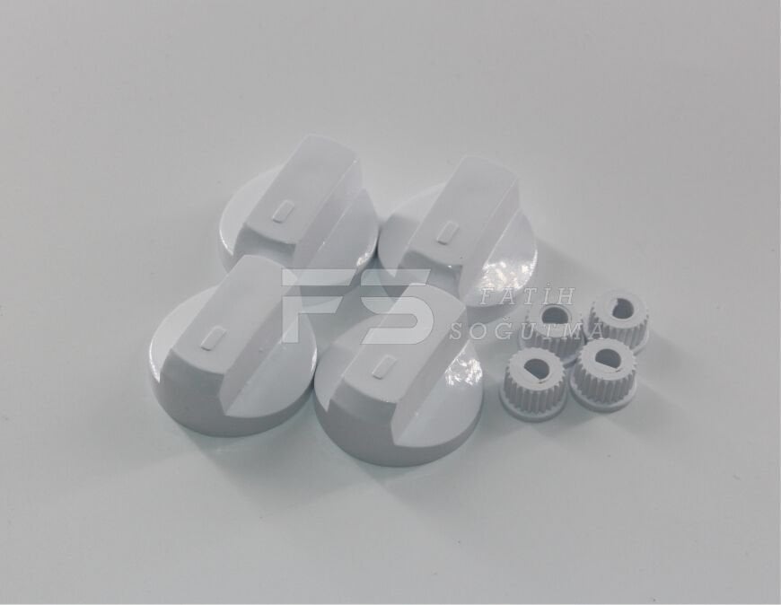 Ocak Düğme tk. üniversal  No:48 BEYAZ