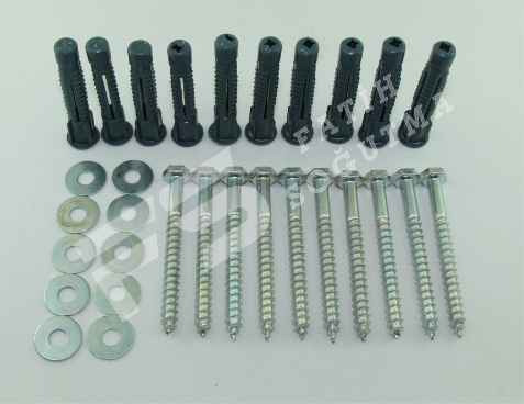 Roket Düz Dübel Tk 10AD