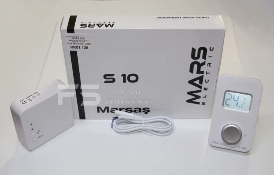 MARS S10 KABLOSUZ Kombi Oda Termostat