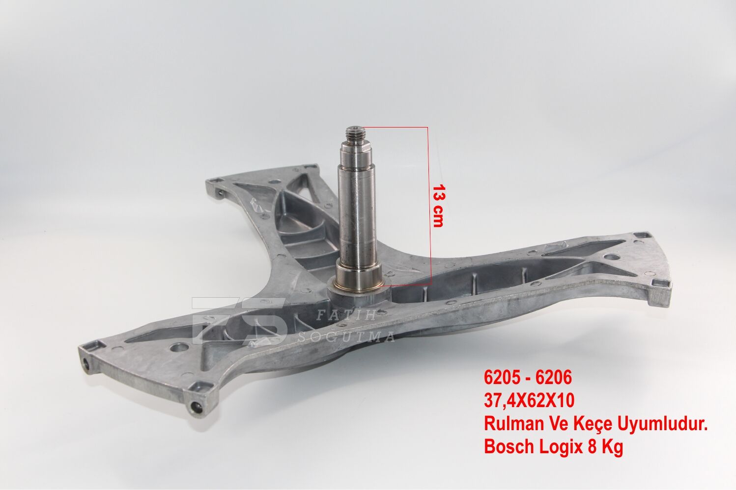 Oçm 3 Ayak Bosch LOGİX 8 kg UZUN MİL13 cm  CM18BO07 6205-6206-37,4x62x10
