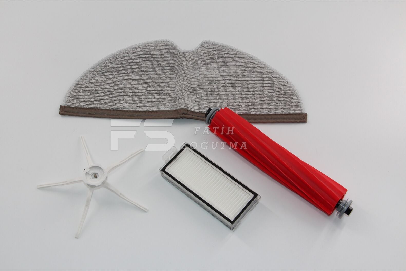 ROBOROCK Q7 MAX BEYAZ MAX PLUS FIRÇA SETİ