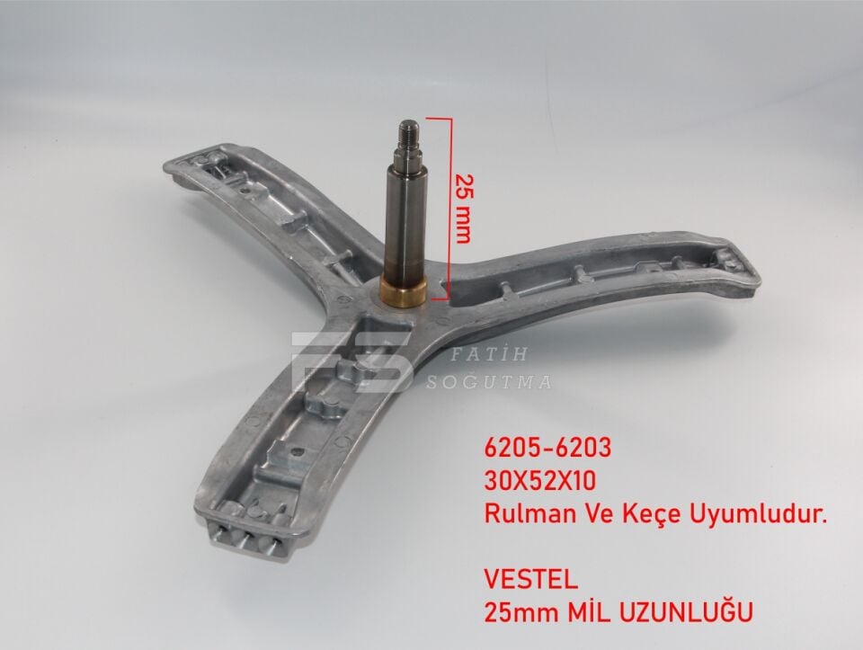 Oçm 3 Ayak VESTEL CM18VE13 6205-6203 -30x52x10 - 25mm