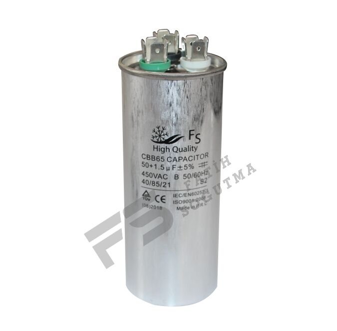 50+1,5 uf