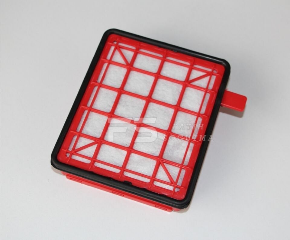 VEYRON Kapaklı Hepa Filtre KIRMIZI