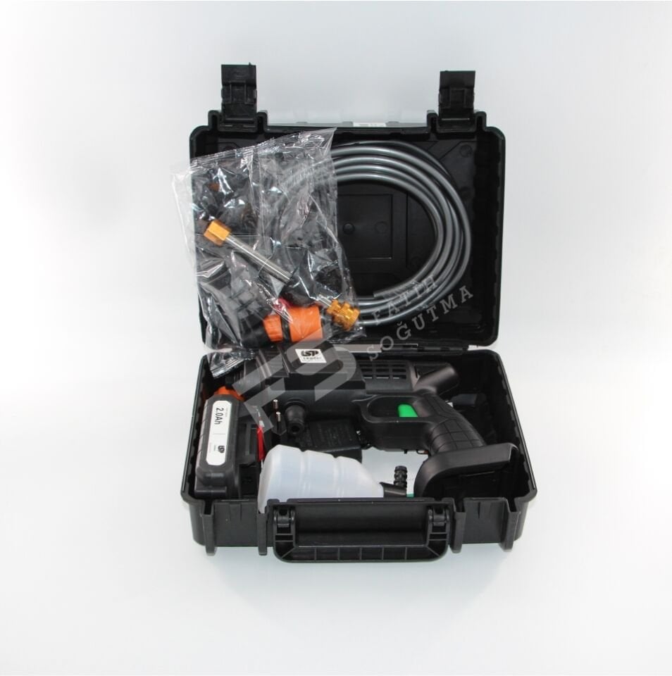 KLİMA BASINÇLI YIKAMA MAK.ŞARJLI LSP SİYAH