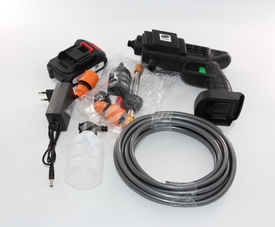 KLİMA BASINÇLI YIKAMA MAK.ŞARJLI LSP SİYAH