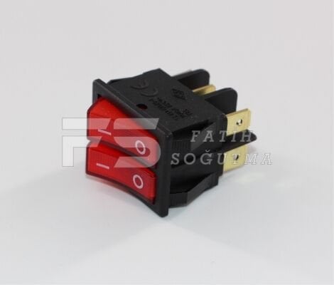 Işıklı Şalter İkili