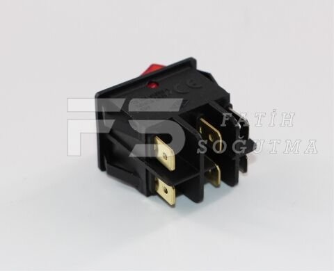 Işıklı Şalter İkili