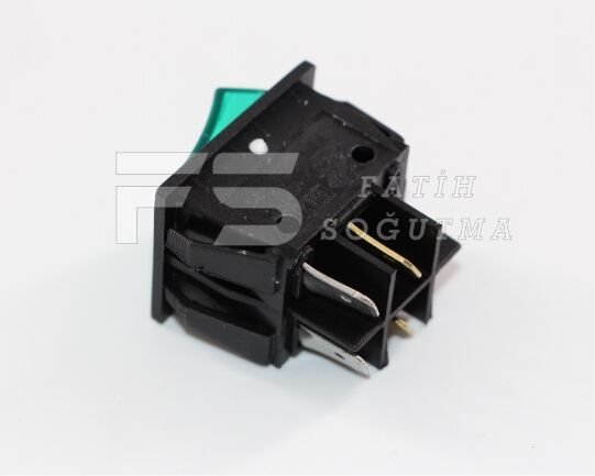 Işıklı Şalter Yeşil