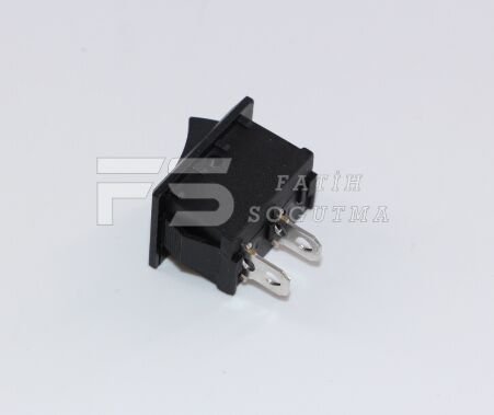 Mini Şalter Kare Işıklı - Işıksız
