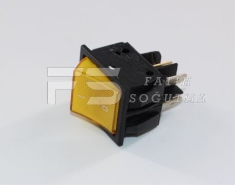 Işıklı Şalter Sarı