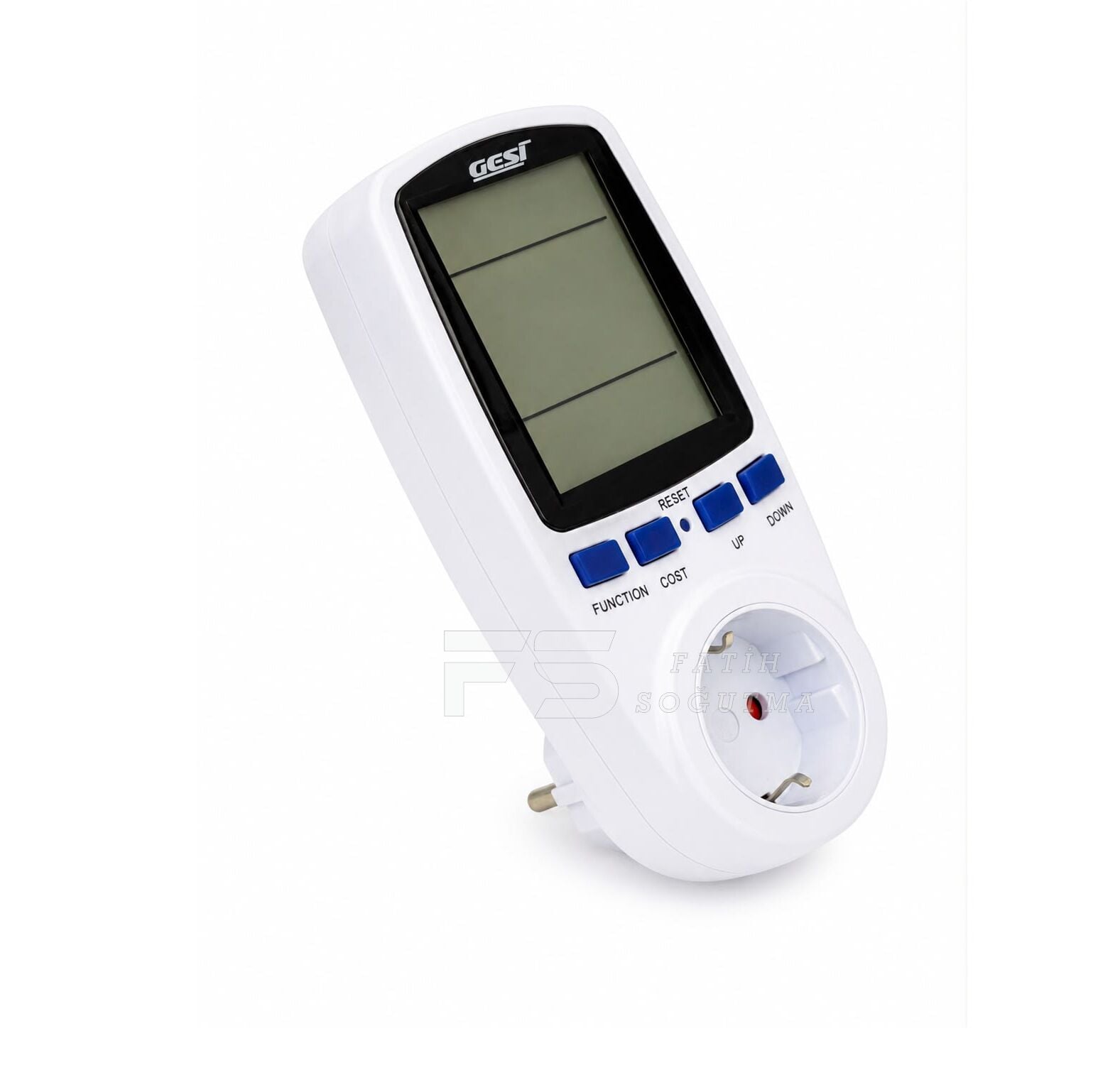 WATTMETRE  Priz Tipi GESİ
