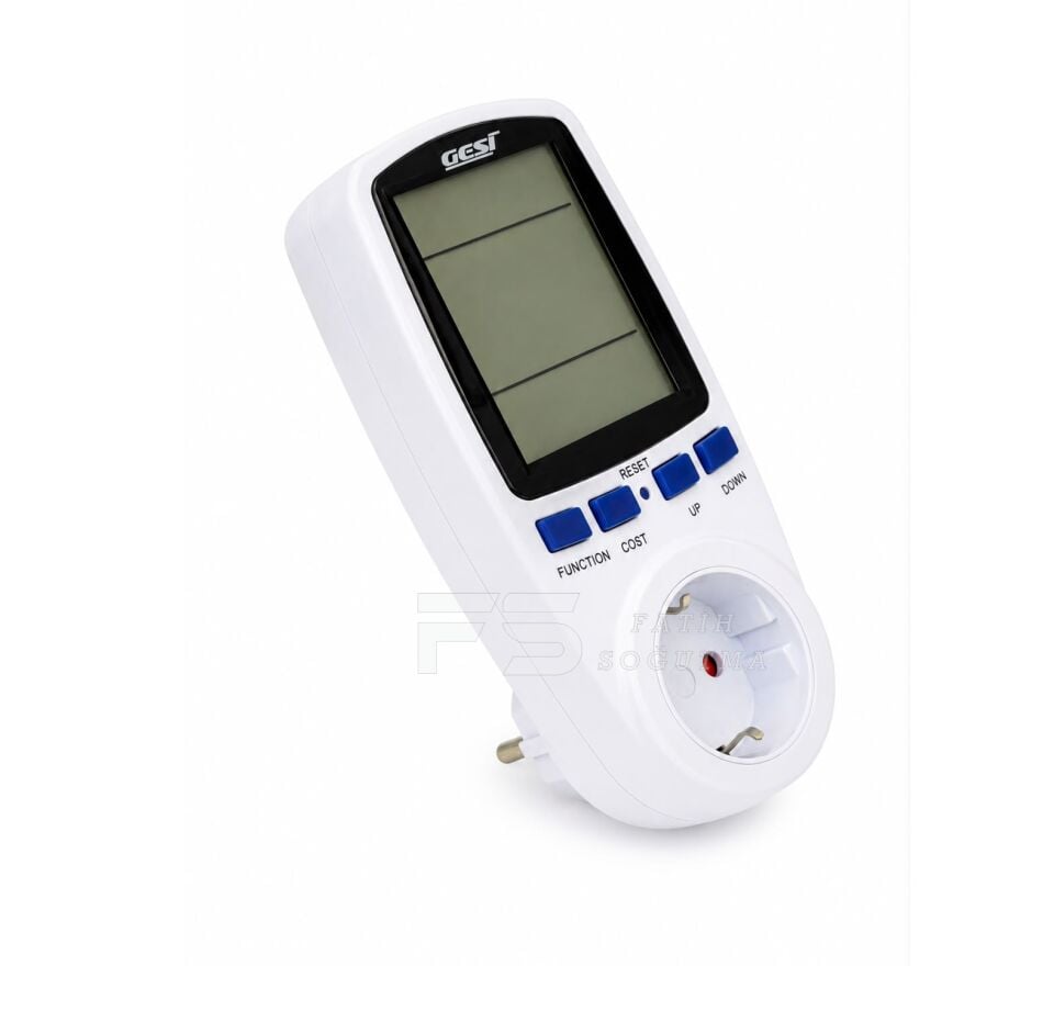 WATTMETRE  Priz Tipi GESİ