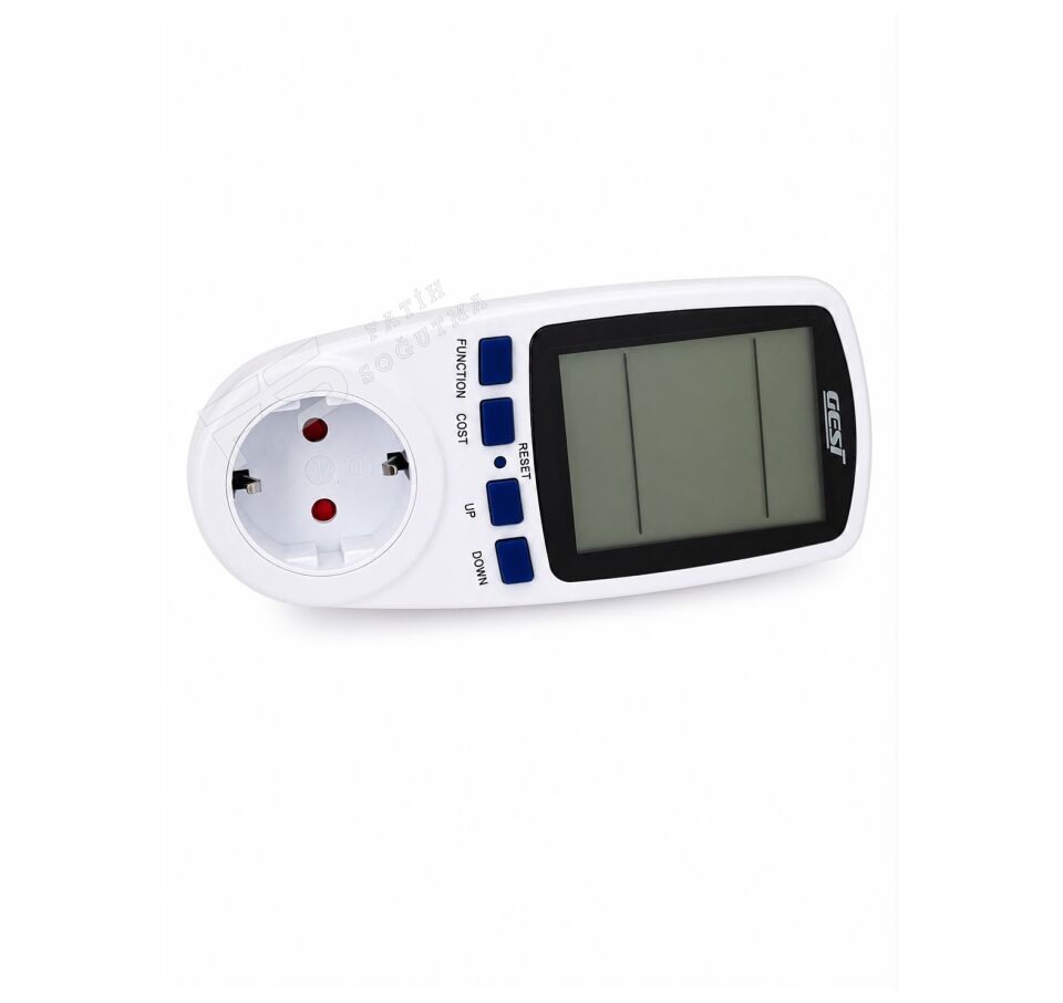 WATTMETRE  Priz Tipi GESİ