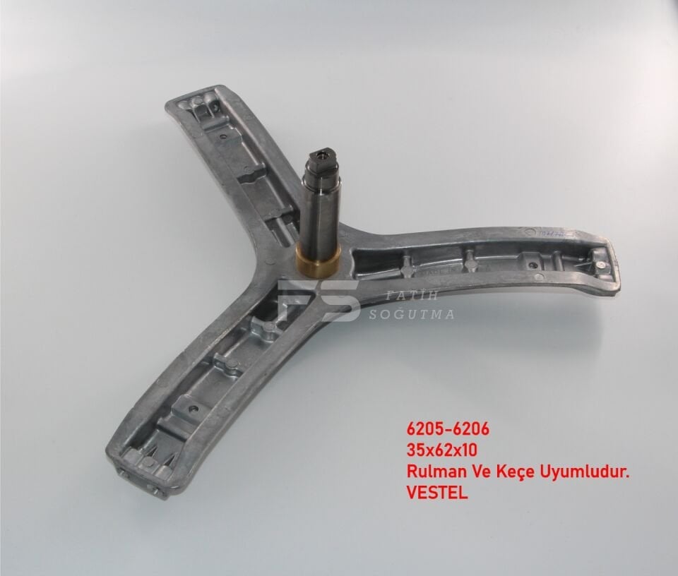 Oçm 3 Ayak VESTEL CM18VE03 20785819 6205-6206-keçe 35x62x10