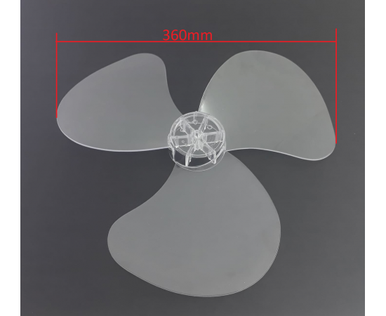 VANTİLATÖR Pervane ŞEFFAF 3 KANAT