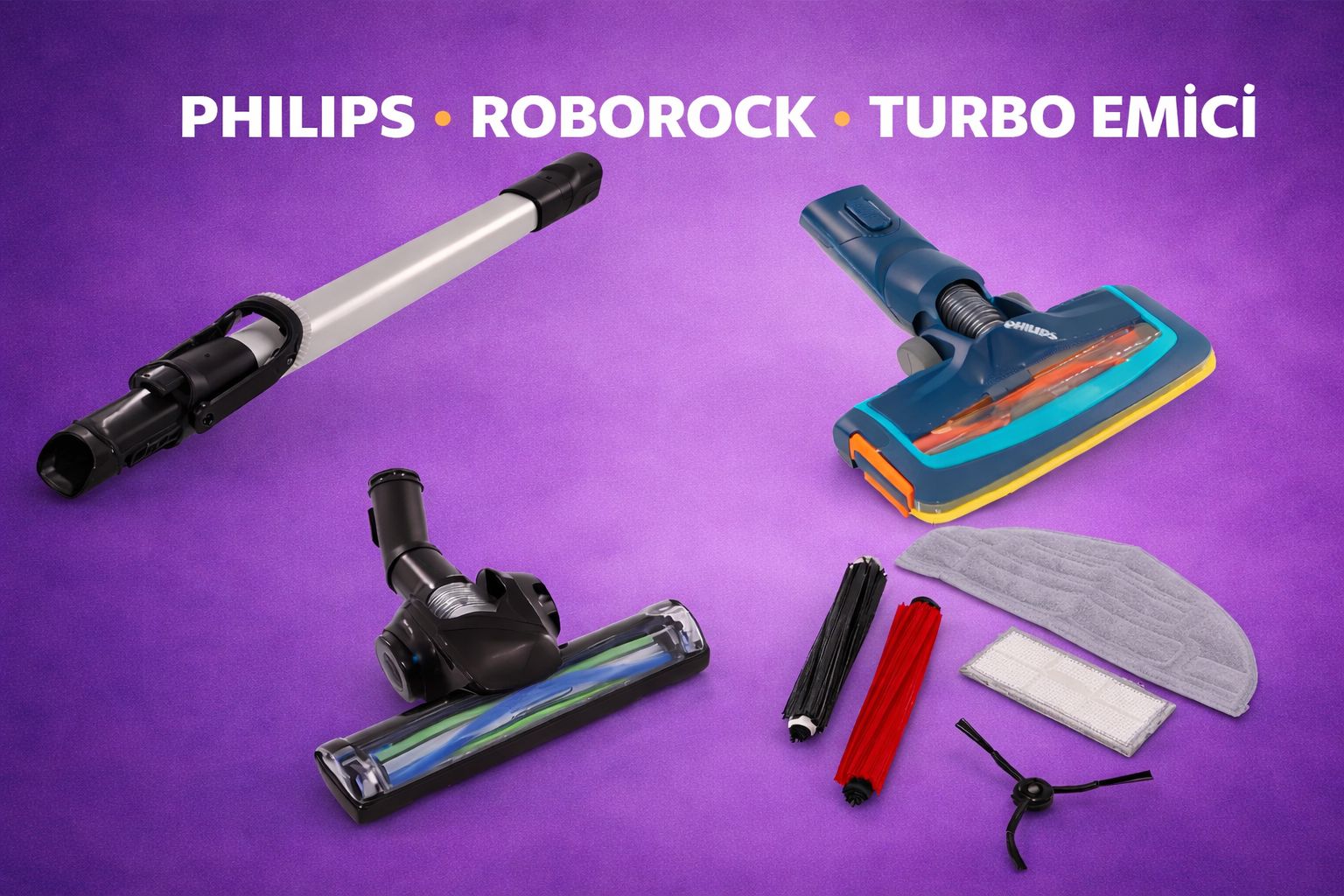 SÜPÜRGE PARÇALARI